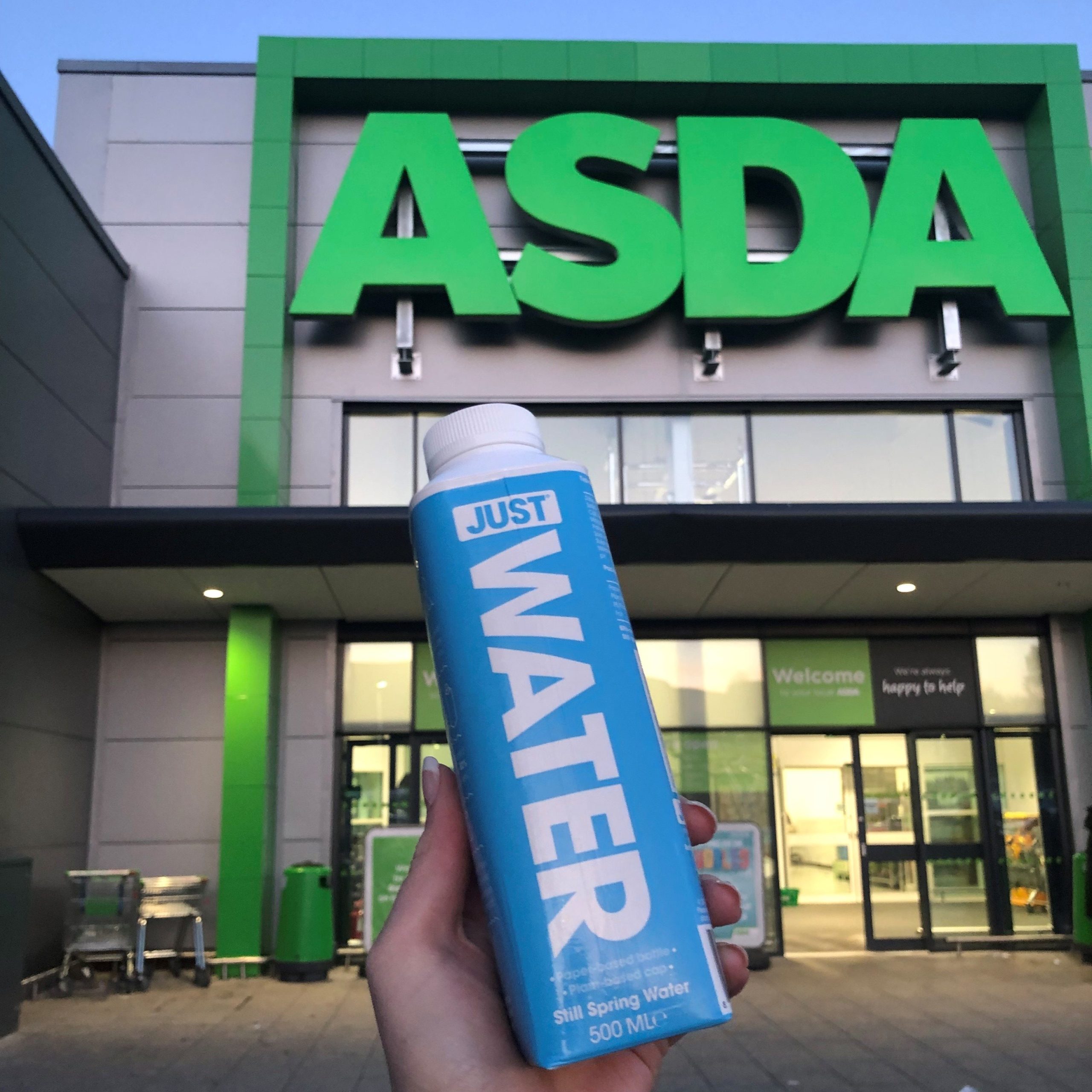 Sustainable brand JUST Water hits Asda shelves Red Star